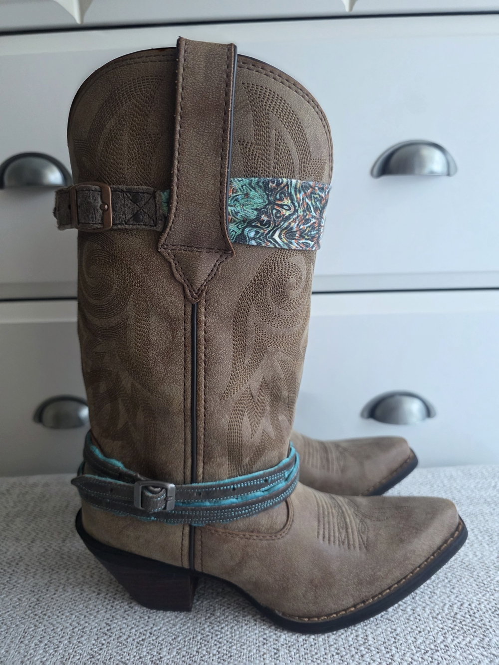 Western style boots. Size 6.5
